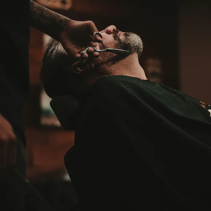 Barber website preview panel